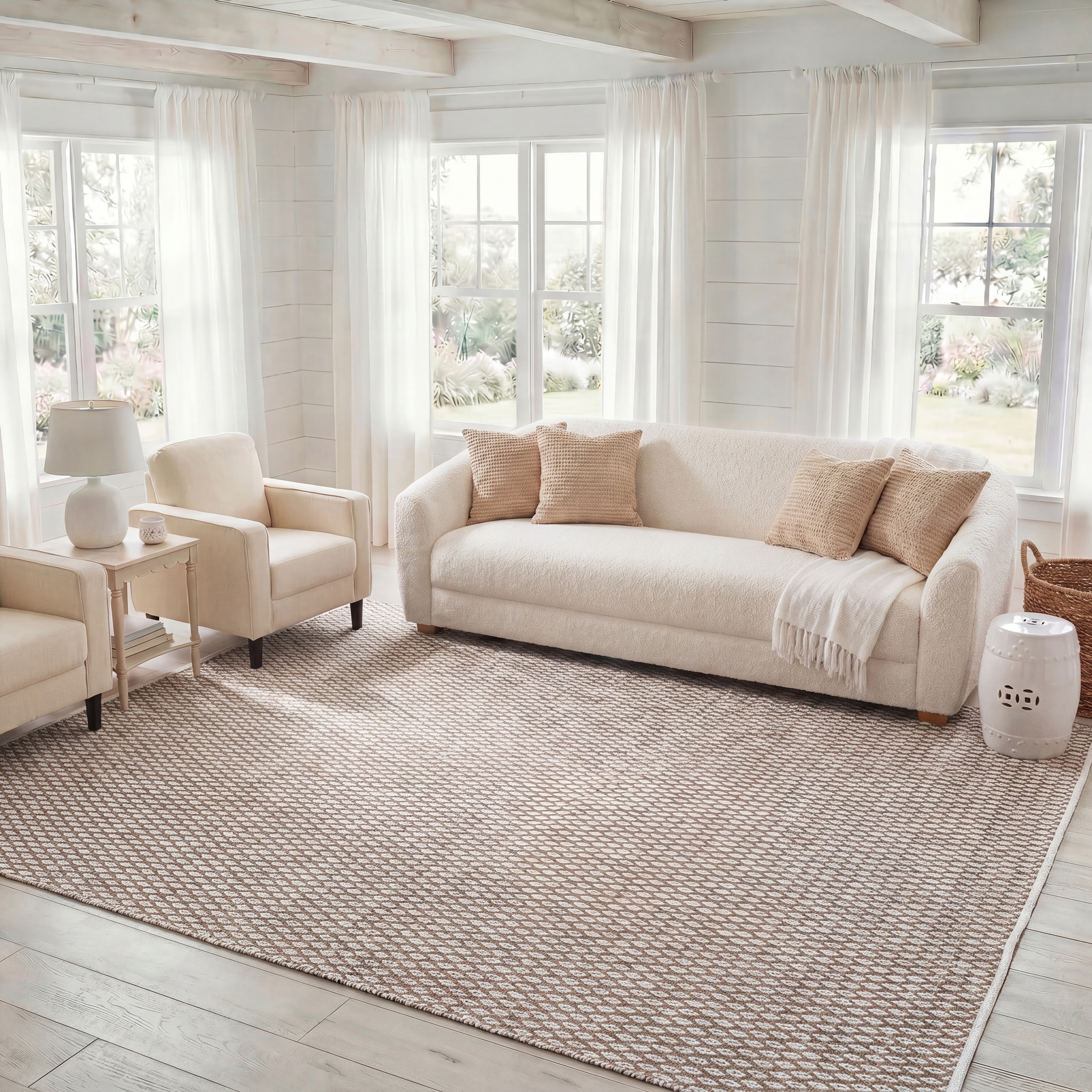 SAFAVIEH Handmade Flatweave Montauk Cassidy Casual Cotton Rug