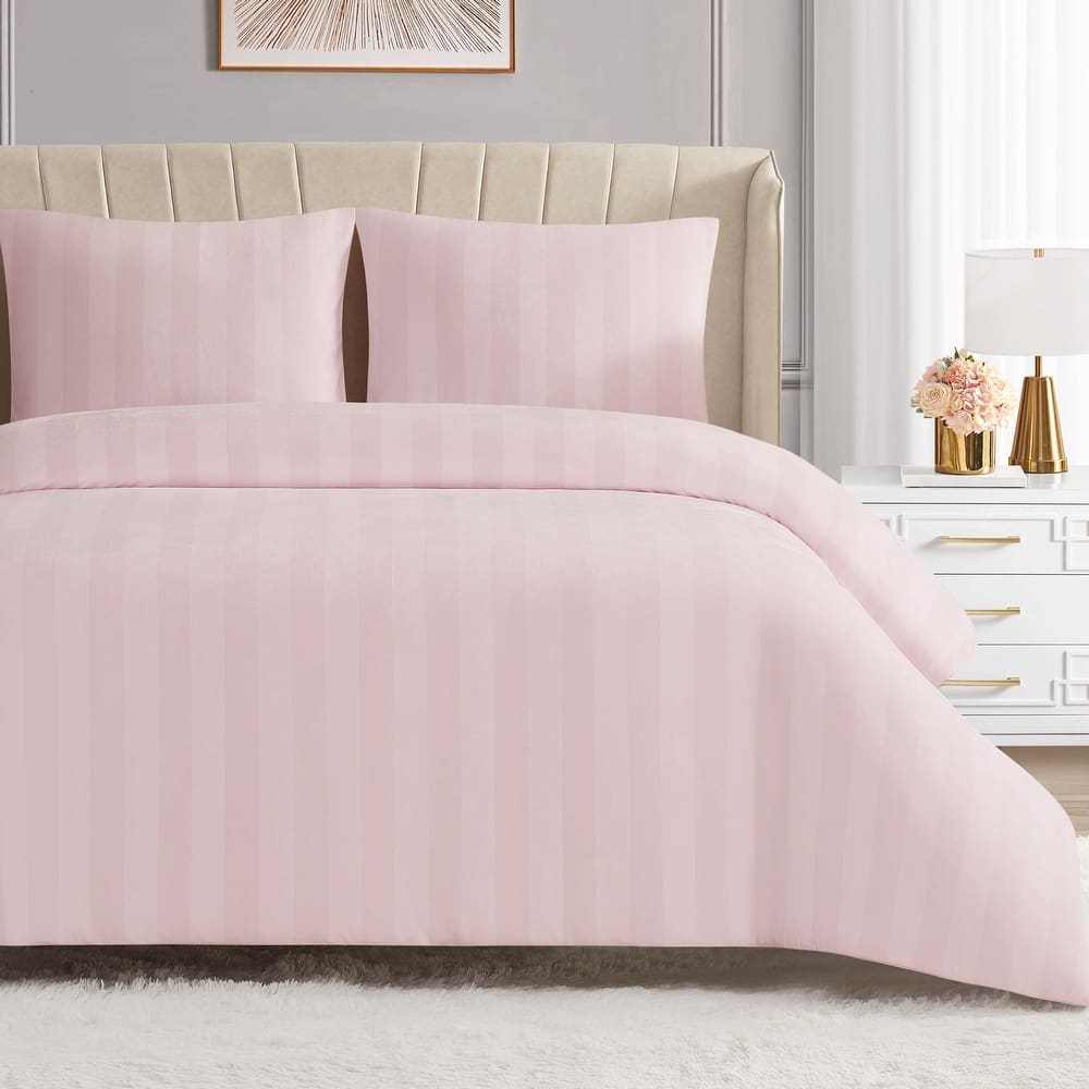 Juicy Couture Jenny Velour Striped Jacquard Comforter Sets