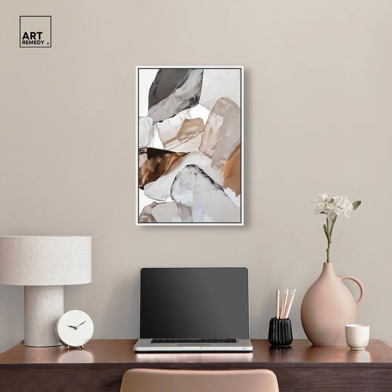 Sedimentary Hues II Canvas by Art Remedy