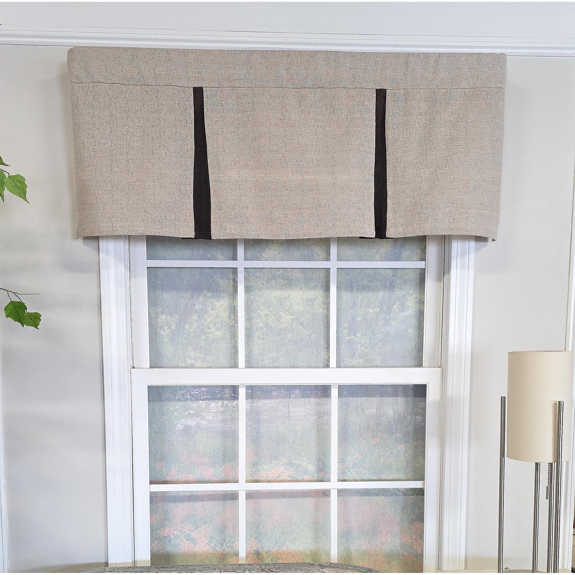 RLF Home Denton Pleated Valance