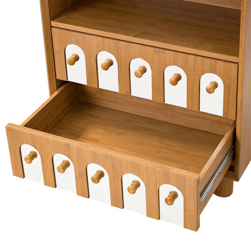 Two Drawers Nightstand