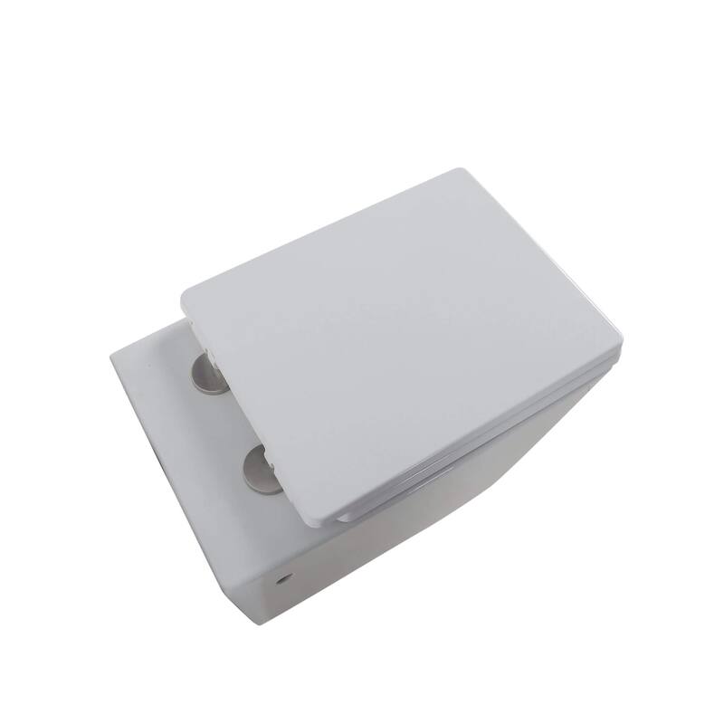 Fine Fixtures Plaza Wall hung toilet bowl 21" - White