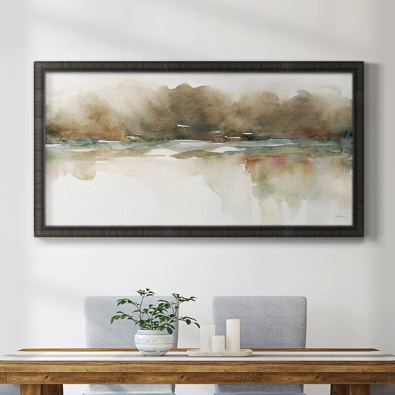 Softer Reflections Premium Framed Canvas- Ready to Hang