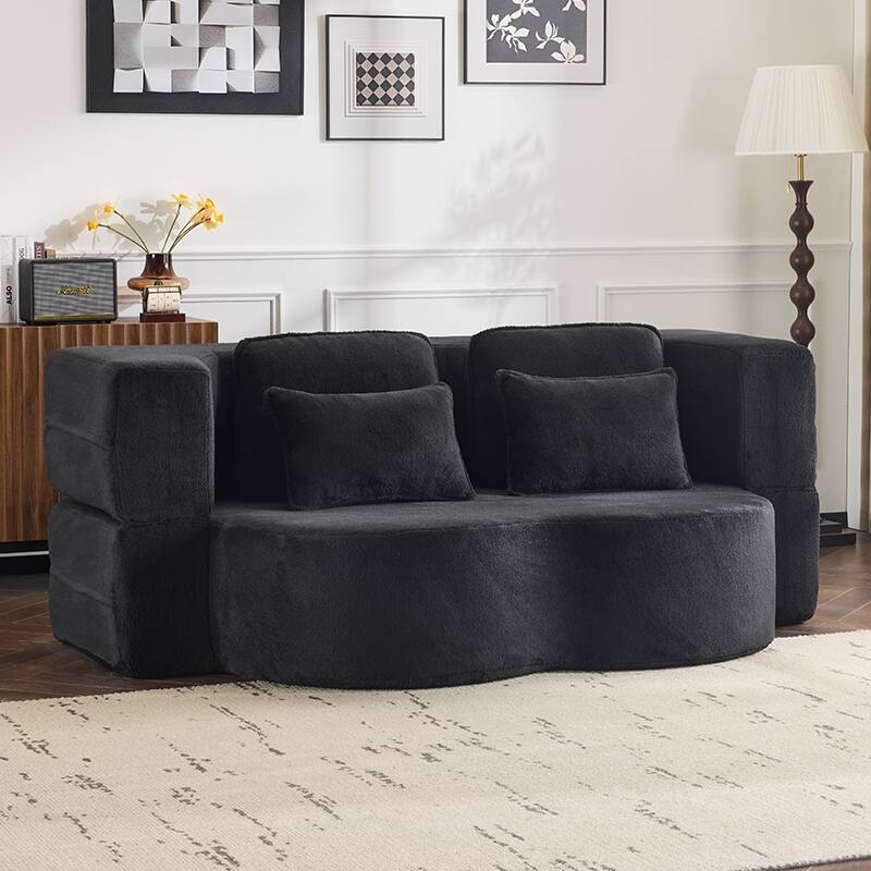 Luxury Sleeper Sofa Bed with Soft Cushion - Ultimate Comfort for Your Home