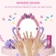 preview thumbnail 13 of 16, Qaba Kids Vanity Makeup Table Set with Chair, Pretend Play Toy for 3 Year Old Girls and Above