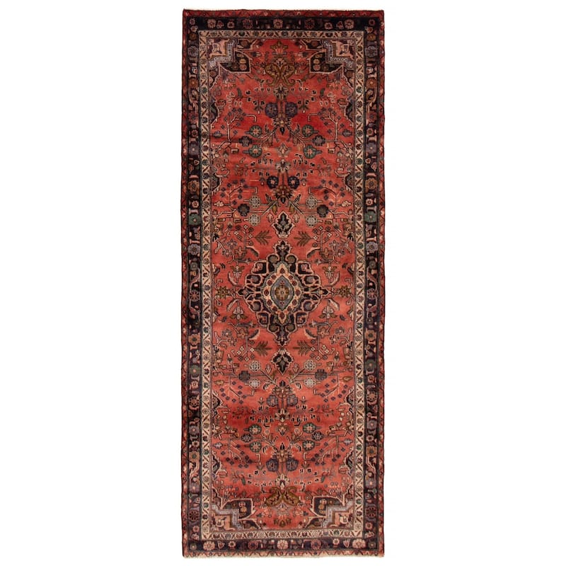 ECARPETGALLERY Hand-knotted Andelz Copper Wool Rug - 3'3 x 9'1 - Dark Copper - 3'3 x 9'1