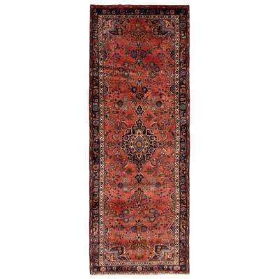 ECARPETGALLERY Hand-knotted Andelz Copper Wool Rug - 3'3 x 9'1