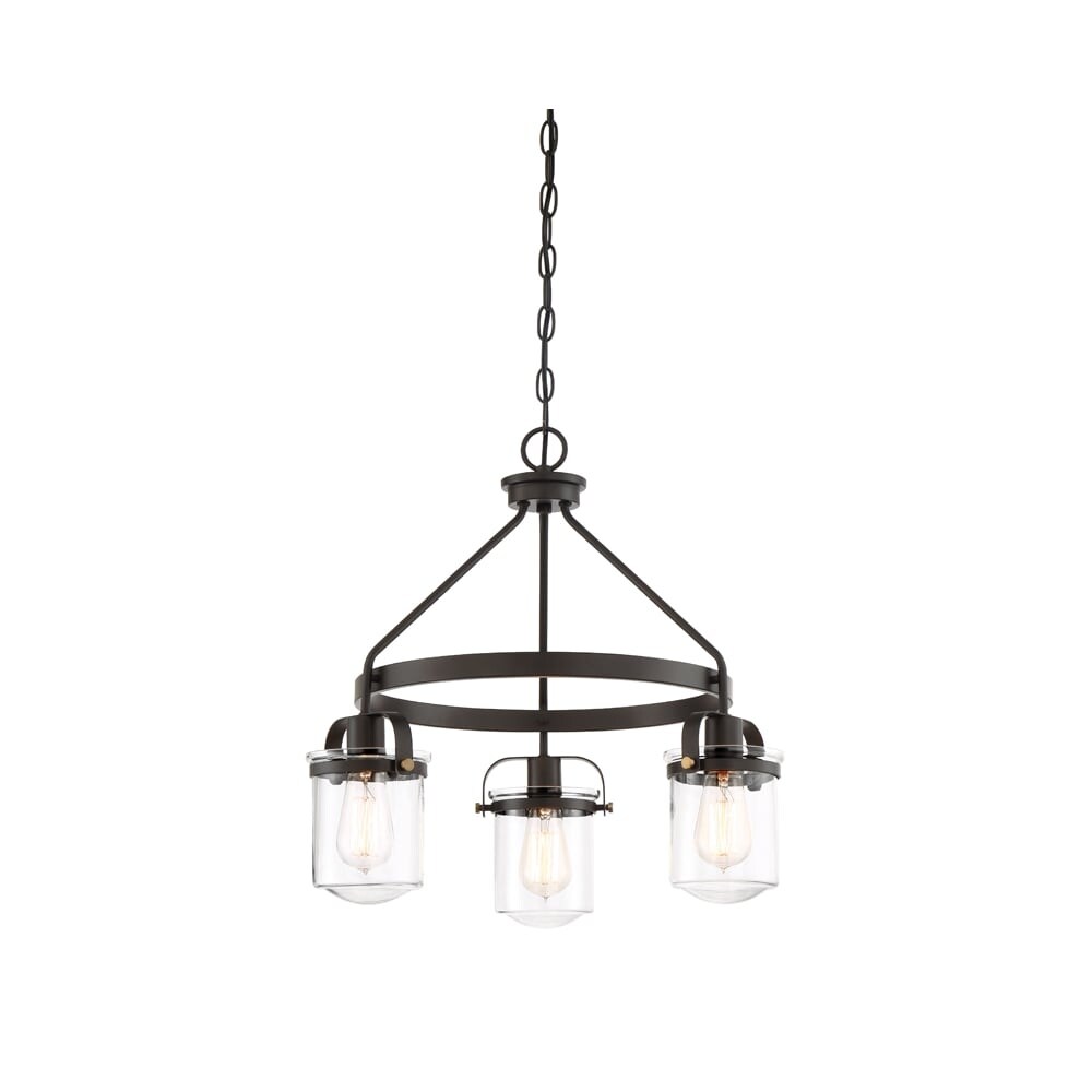 Shop Designers Fountain 90683 Jaxon 3 Light 21 Wide Chandelier