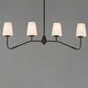 preview thumbnail 10 of 9, Maxim 12697WT Durham 4 Light 5" Wide Linear Pendant