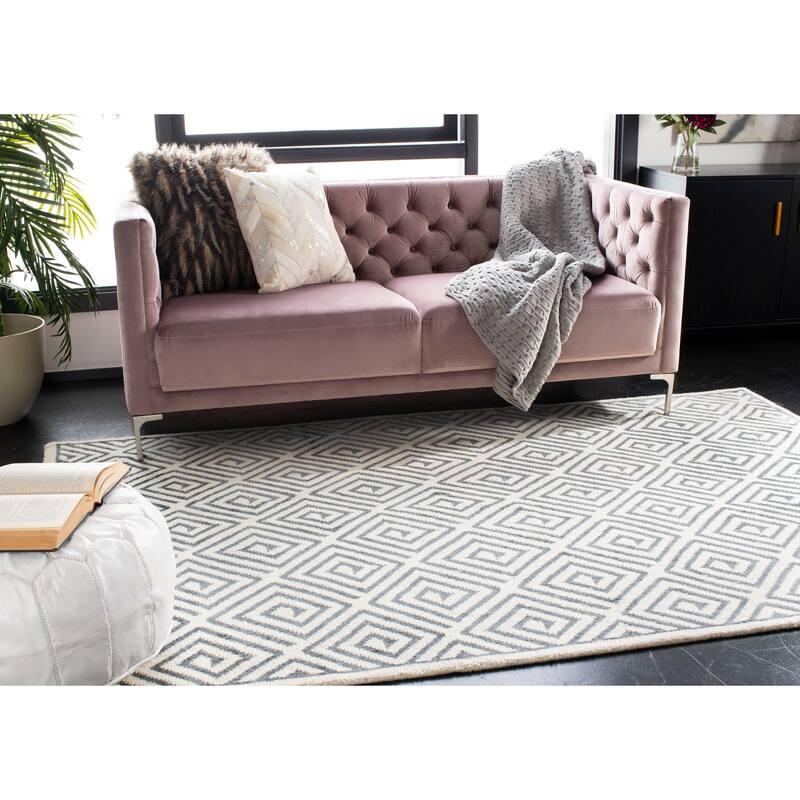 SAFAVIEH Hand-knotted Mosaic Felicijana Modern Wool Rug