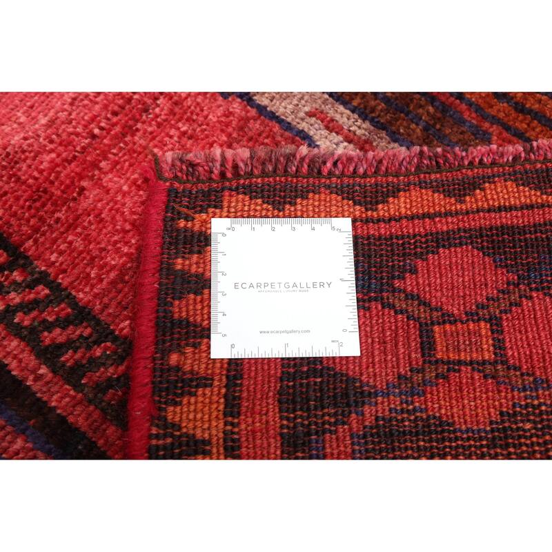 ECARPETGALLERY Hand-knotted Melis Vintage Red Wool Rug - 5'5 x 7'9