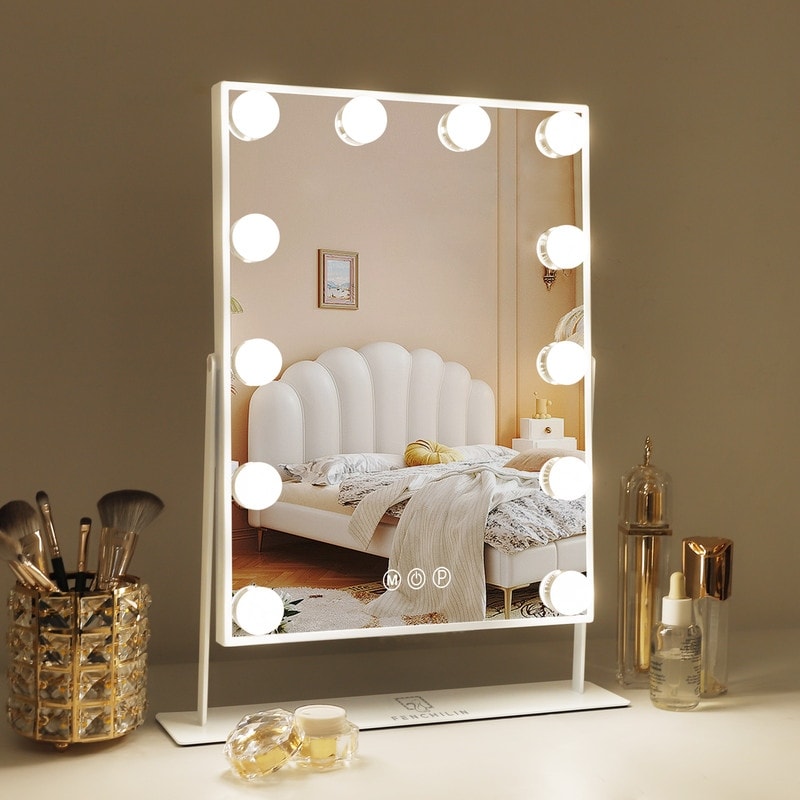 Makeup mirror with bulbs on sale