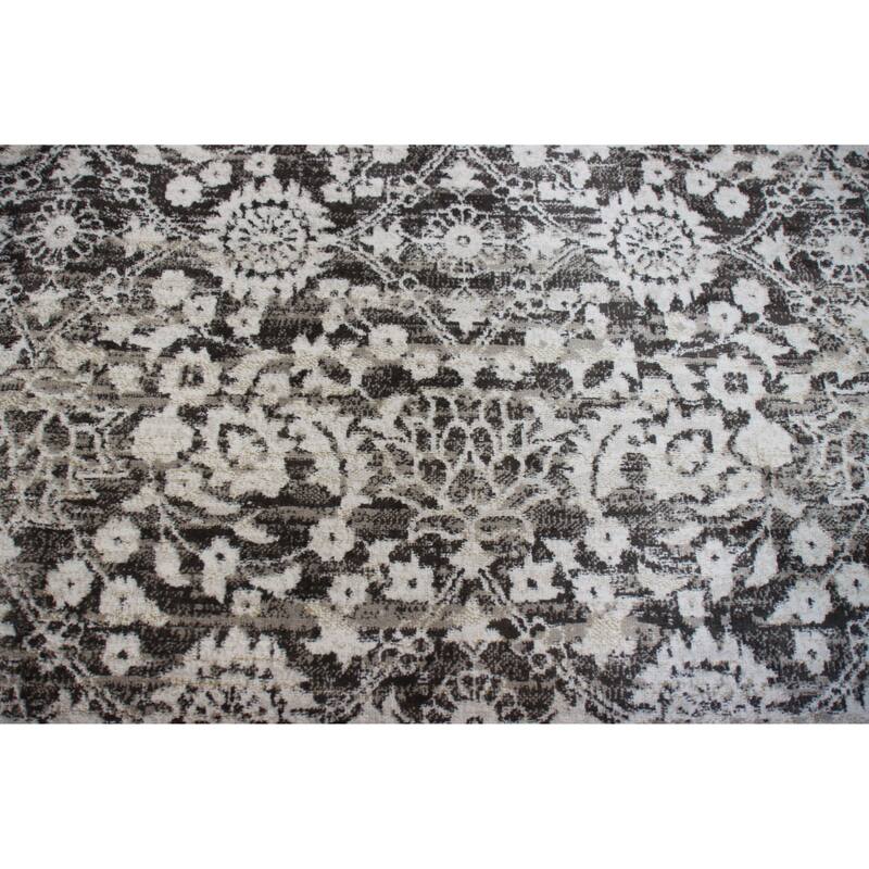 Bashian Bryce Charcoal Transitional Area Rug