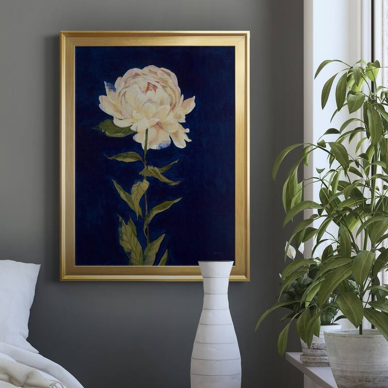 PRETTY AS A PEONY I Premium Framed Canvas - Ready to Hang