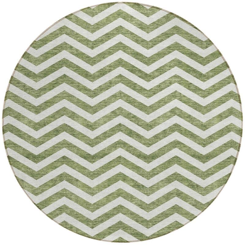HomeRoots Chevron Transitional Rectangle Outdoor Rug
