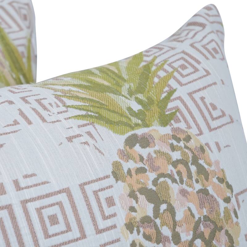 Blazing Needles 17-inch Square Throw Pillow