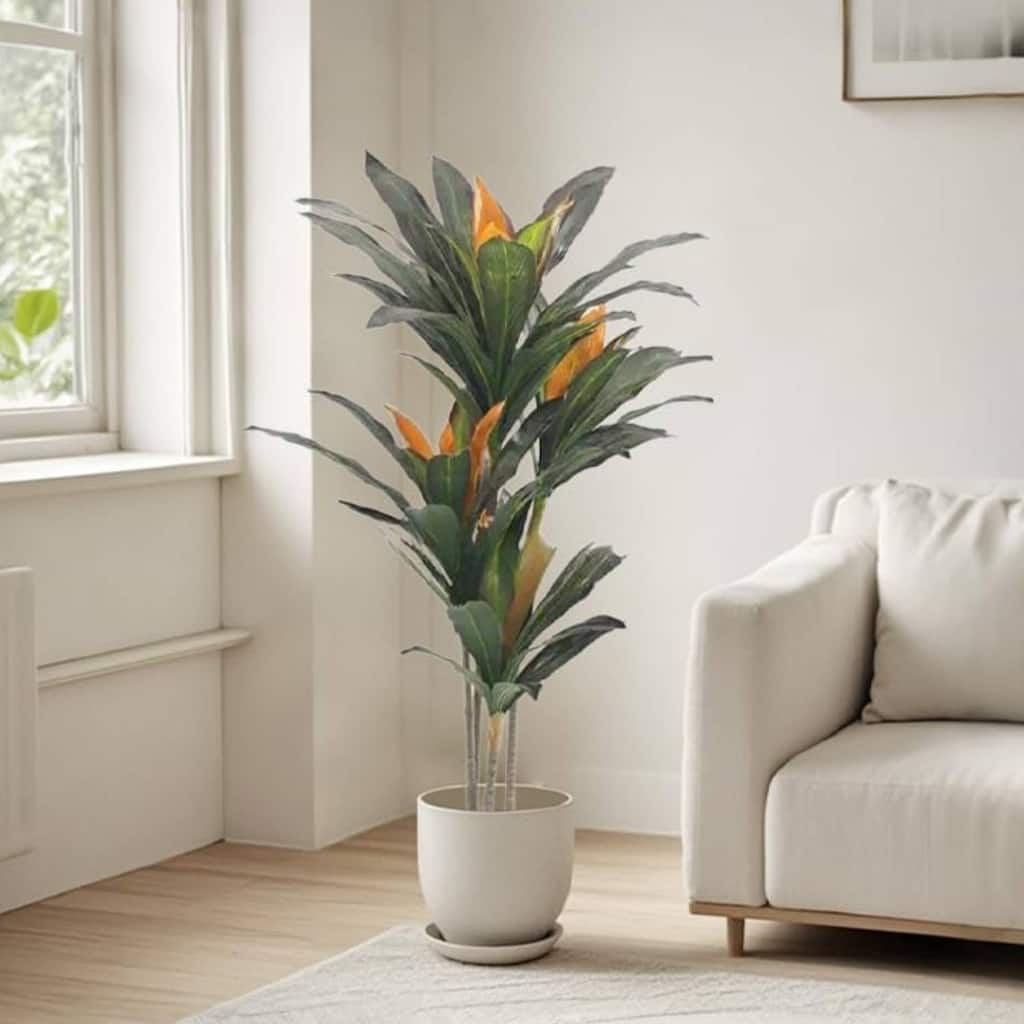 Artificial Realistic Fake Dracaena Tree for Home Office Patio Decor