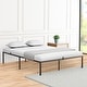 preview thumbnail 16 of 18, Metal Platform Bed Frame with Sturdy Steel Bed Slats Mattress Foundation No Box Spring Needed Large Storage Space
