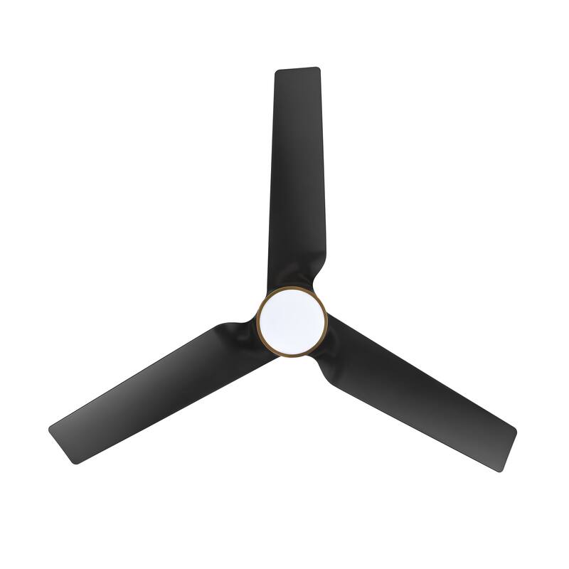 MLiAN 52 inch 3 ABS Blades LED Ceiling Fan with Remote