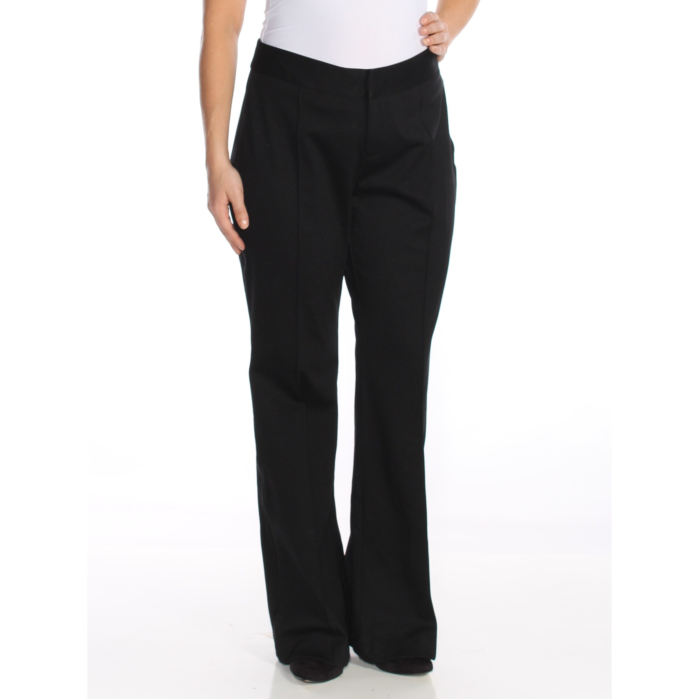 faux leather bootcut pants womens