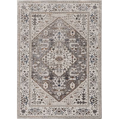 Strick & Bolton Renew Traditional Medallion Area Rug