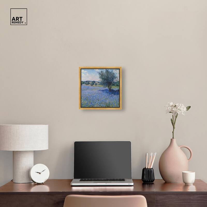 Bluebonnet Meadow II Canvas by Art Remedy