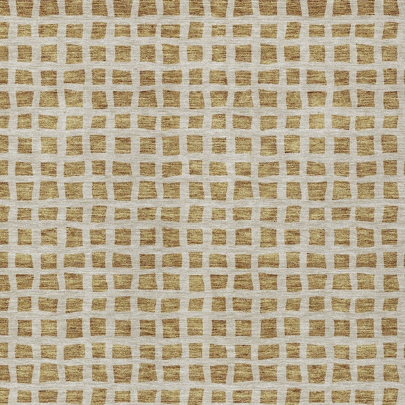 HomeRoots Geometric Transitional Rectangle Outdoor Rug