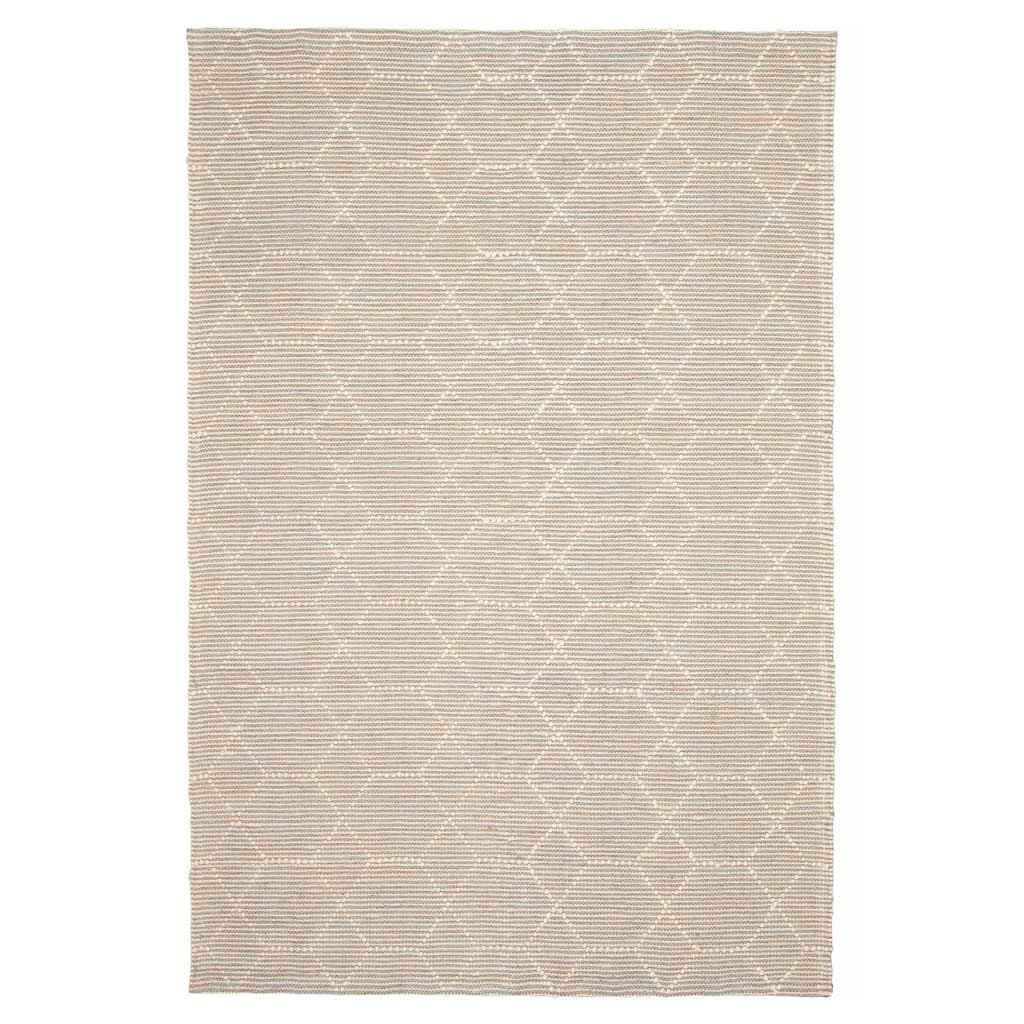 ECARPETGALLERY Braid weave Sienna Brown Wool Rug - 5'0 x 7'7