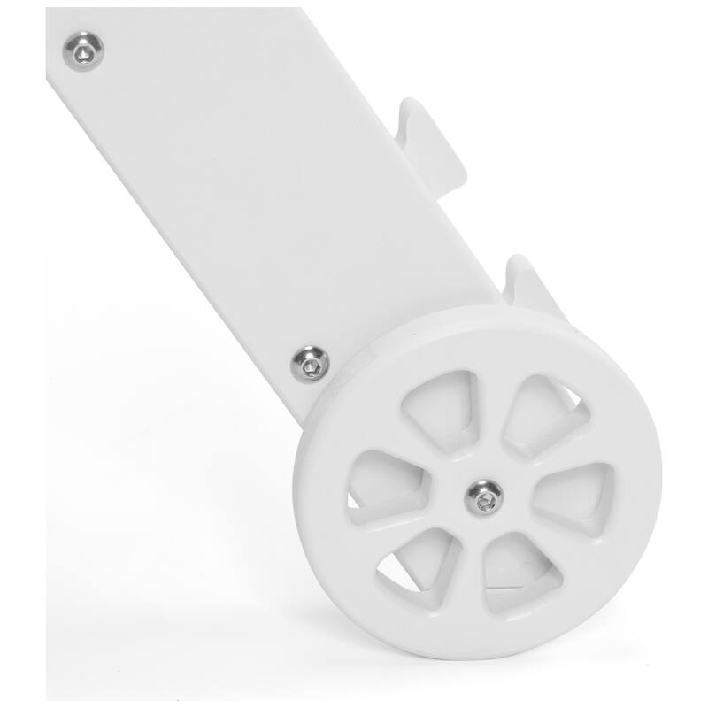 Brighton Outdoor Poly Reclining Chaise Lounge with Wheels & Cup Holder (Set of 2)