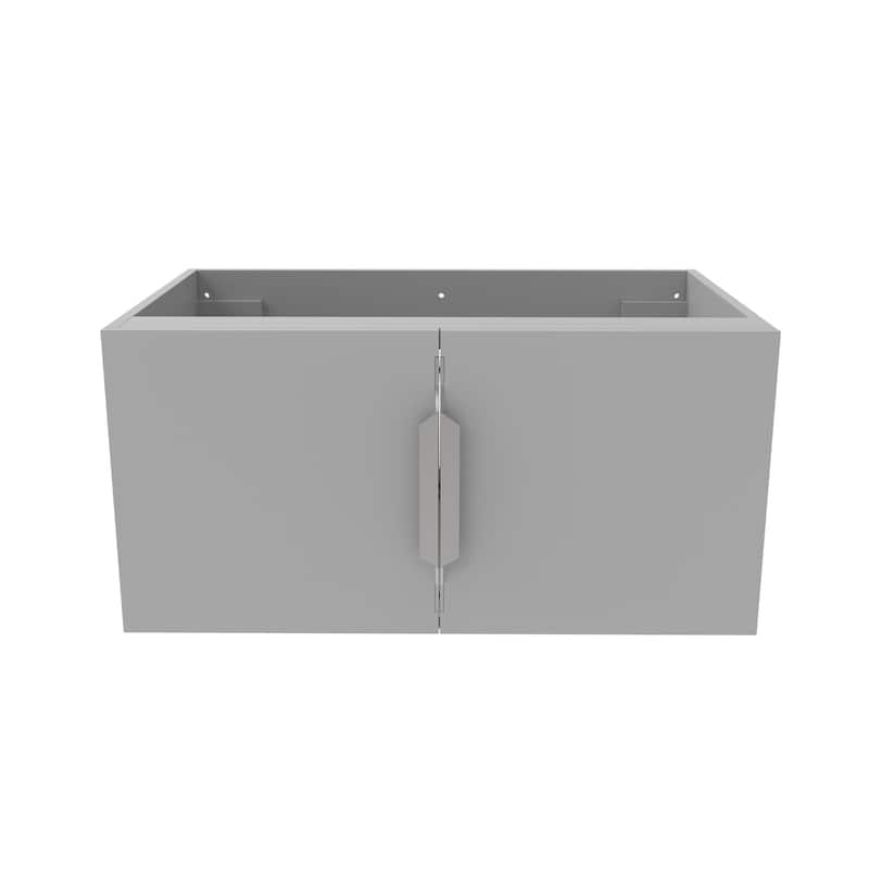 Alpine 30" Wall Mounted Bathroom Vanity (Base Only)