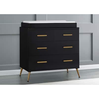 Sloane 4 Drawer Dresser with Changing Top and Interlocking Drawers - N/A