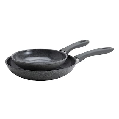ZWILLING Parma Plus Ceramic 2-pc Aluminum Ceramic Nonstick Fry Pan Set - Grey