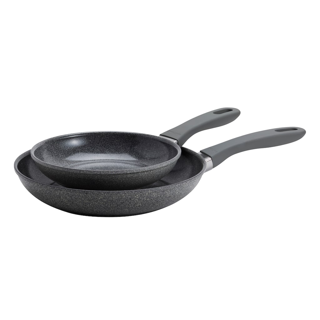 ZWILLING Parma Plus Ceramic 2-pc Aluminum Ceramic Nonstick Fry Pan Set - Grey