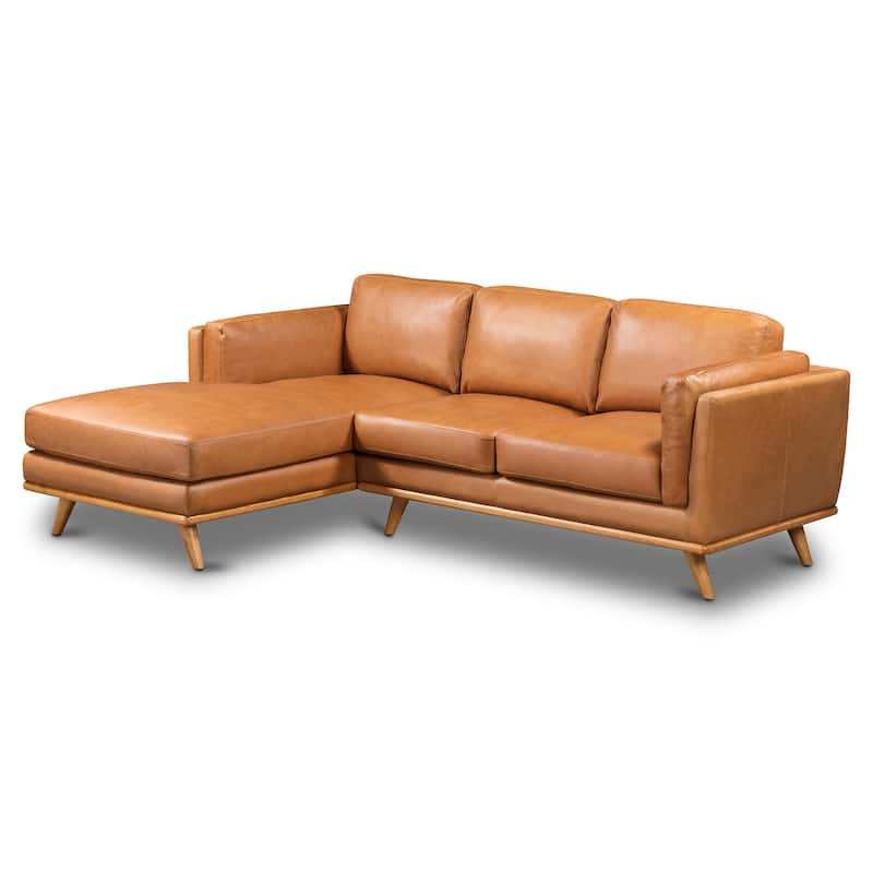 Poly and Bark Cadiz Sectional Sofa - Genuine Italian Leather