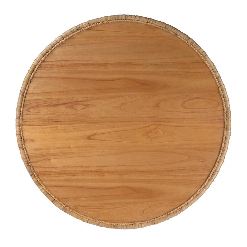 Captiva Round Rattan Drum Coffee Table