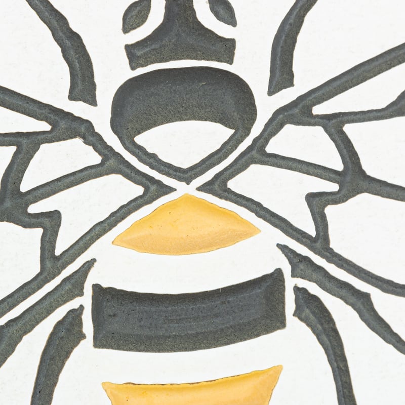 48 in. Wooden Engraved Bee Wall Sign