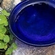 preview thumbnail 8 of 37, Achla Designs Reflective Crackle Glass Birdbath Bowl, 12.5 Inch Diameter, Cobalt Blue