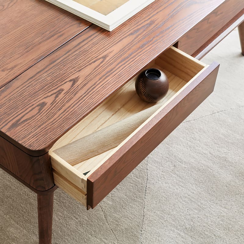 Modern Coffee Table Elevating Lift-Type Coffee Table, Center Table with 3 Storage Compartments, for Living Room