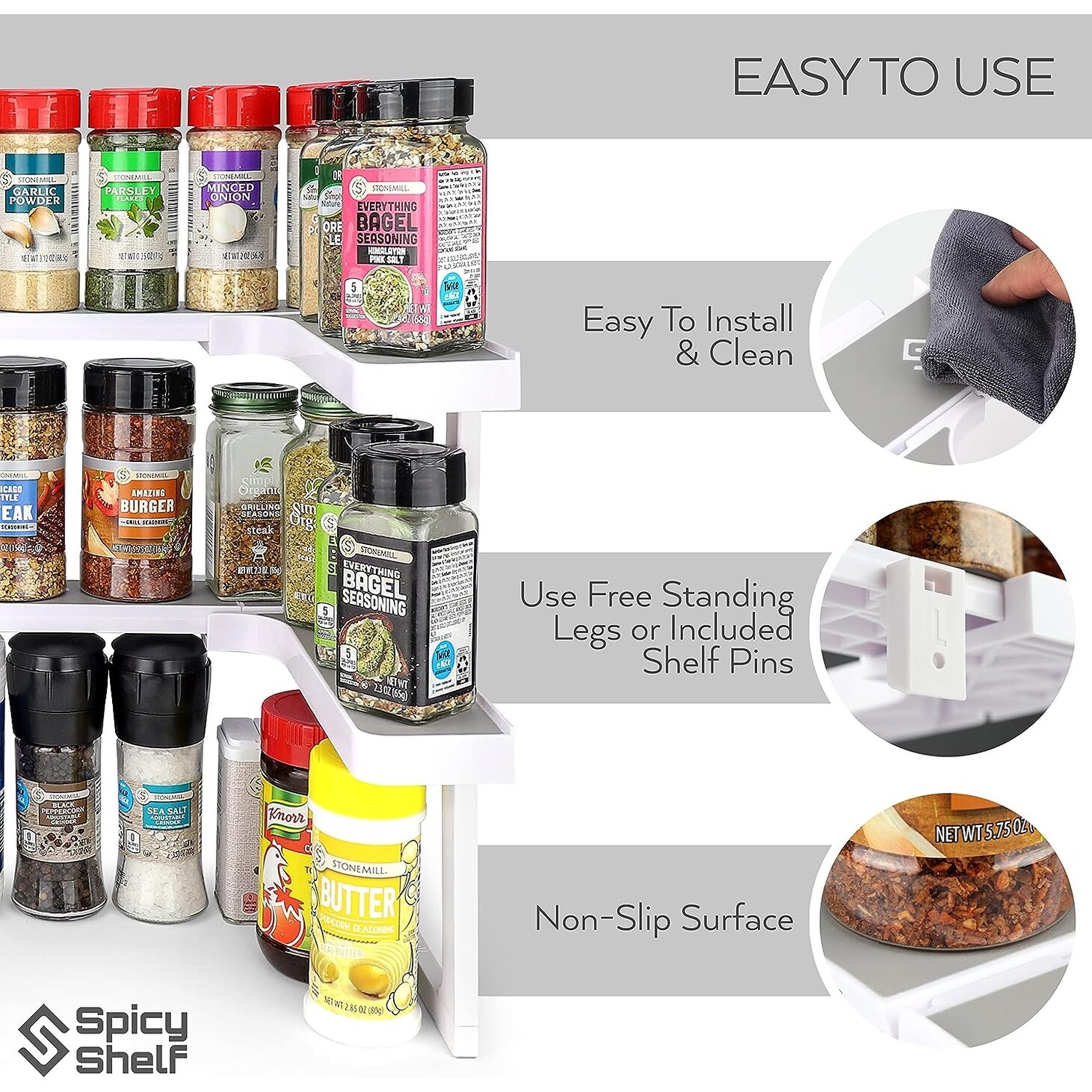 Spicy shelf bed bath and beyond 2025