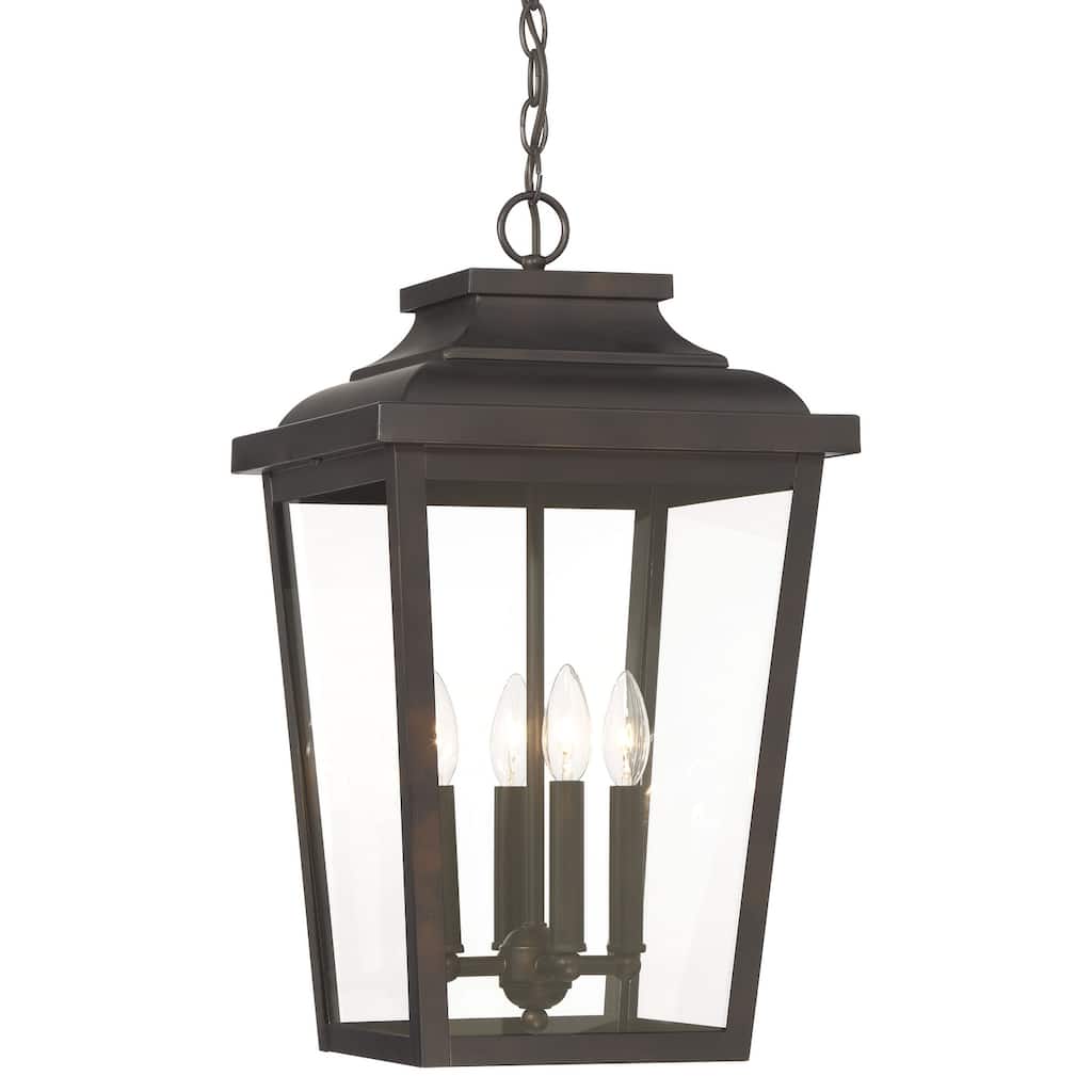 The Great Outdoors 72175-C Irvington Manor 4 Light 13" Wide Outdoor