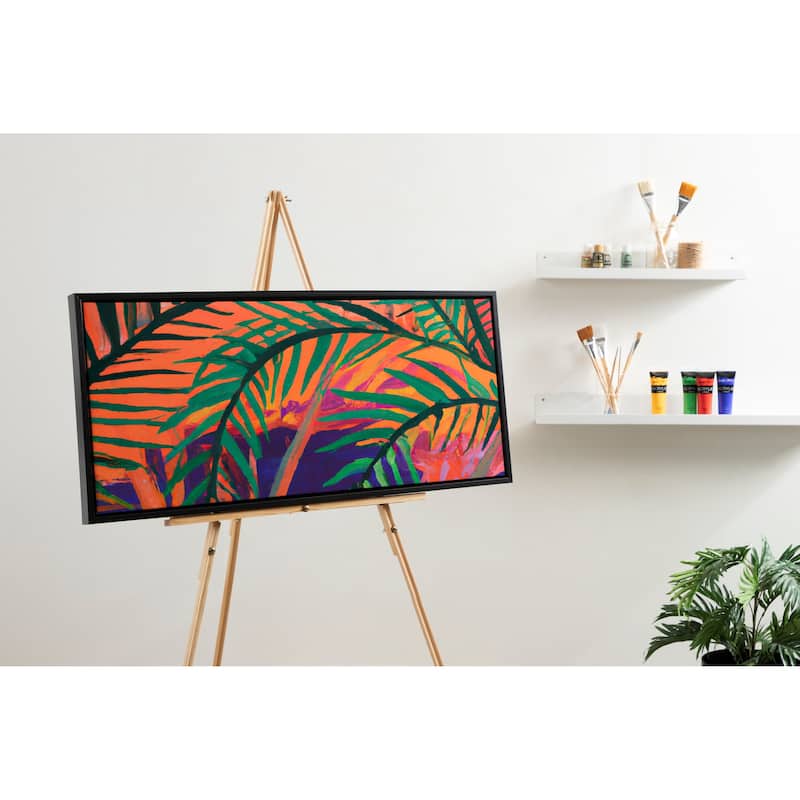 Kate and Laurel Sylvie Blank Framed Canvas