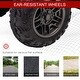 preview thumbnail 6 of 25, Aosom 12V Kids ATV Quad Car with Forward Backward Function, Kids with Wear-Resistant Wheels, Music, LED Headlights