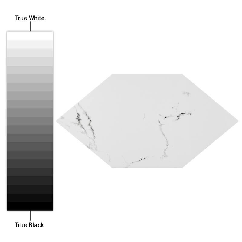 Merola Tile Timeless Calacatta Kayak 6-1/2" x 12-1/2" Porcelain Floor and Wall Tile