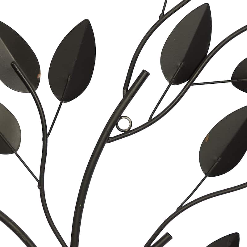 Metal Tree Wall Decor - Brown - Roche River Decor