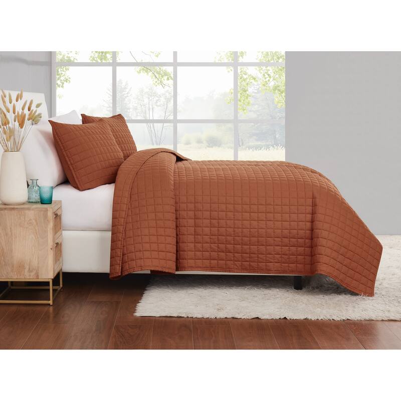 Brooklyn Loom Flax Linen Quilt Set