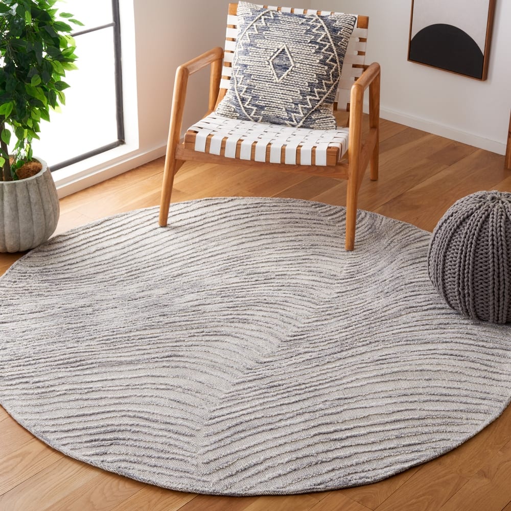 SAFAVIEH Handmade Trace Brandie Wool Rug