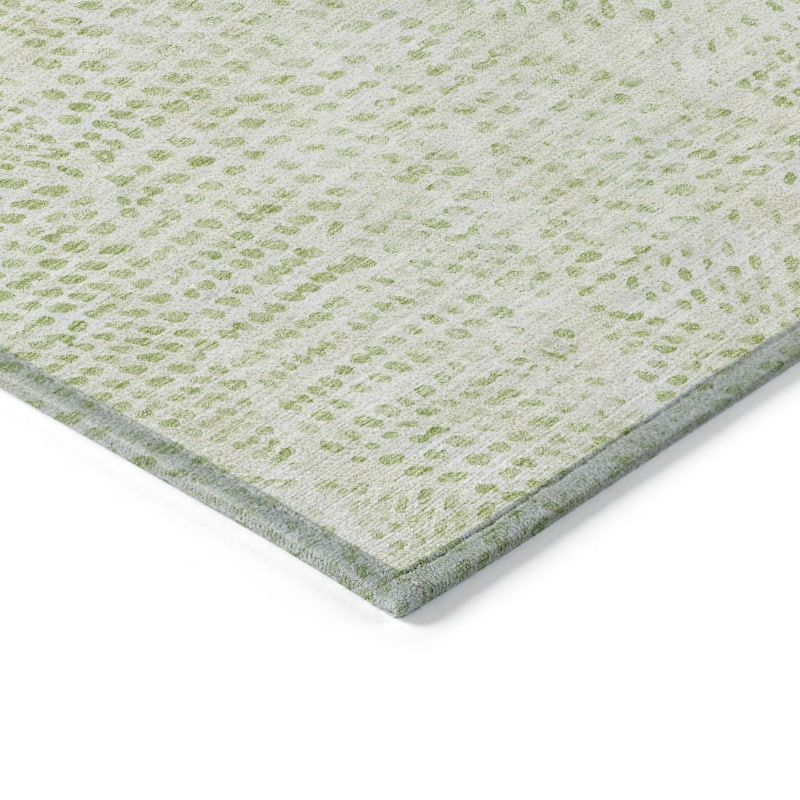 HomeRoots Geometric Transitional Rectangle Outdoor Rug