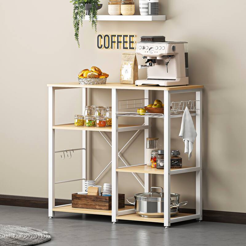3-Tier Kitchen Baker Rack Utility Microwave Oven Stand 