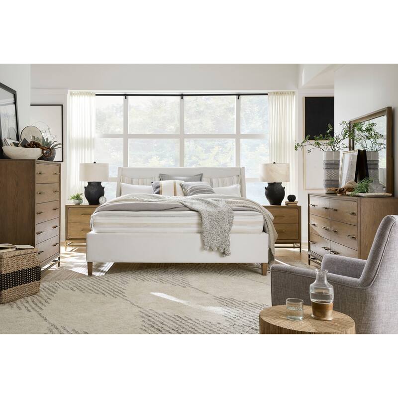 Magnussen Home Lindon Belgian Wheat And Coffee Bean Double Drawer Dresser