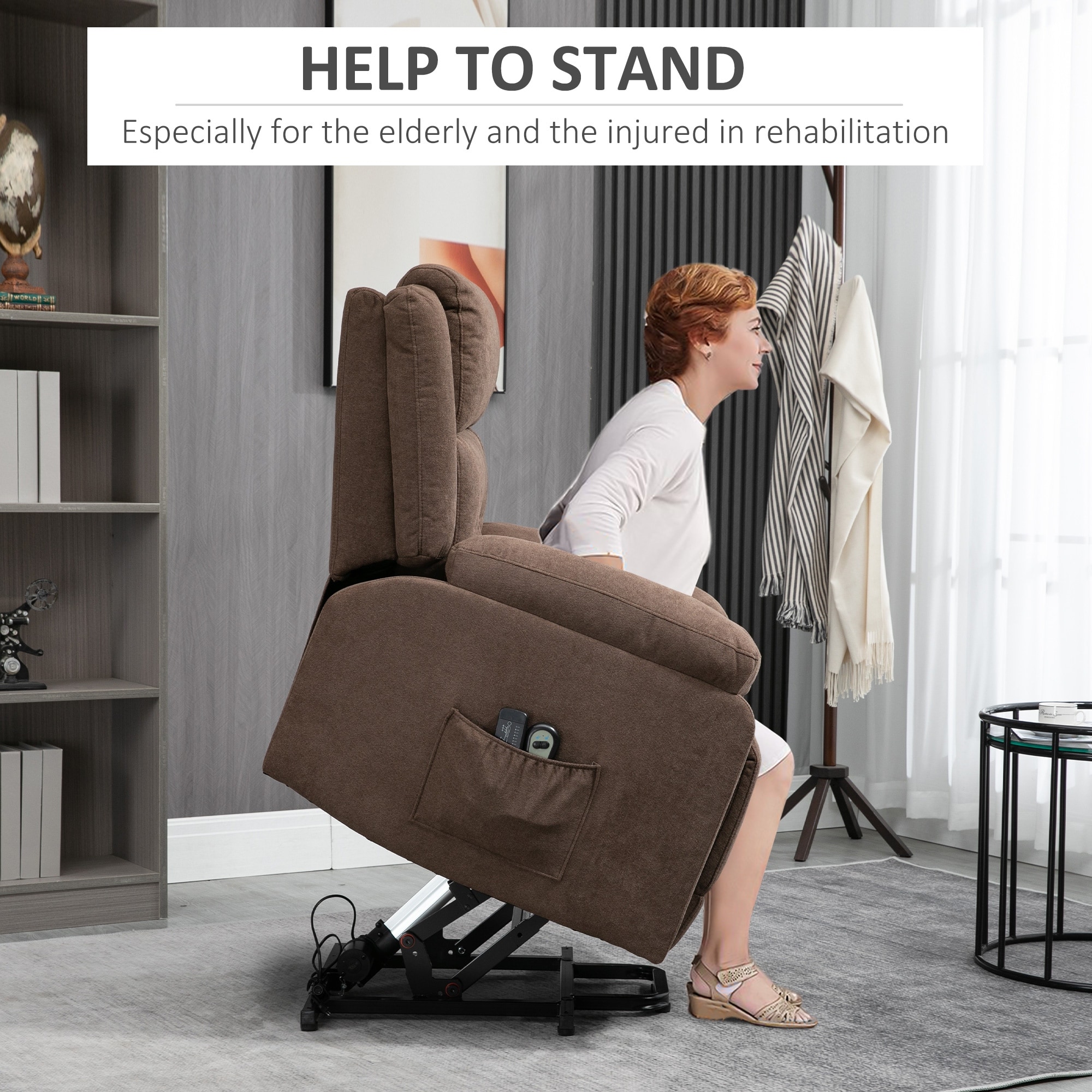 Tall recliners shop for elderly